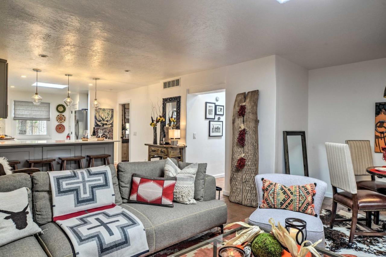 Modern Bungalow With Santa Fe Charm Less Than 2 Mi To Plaza Apartment Exterior foto